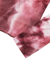 タイダイニット (BURGUNDY) 女性用