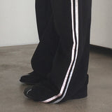 Tashani Two Lines Color Wide Pants