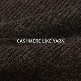  Logane cashmere hachi round neck cardigan