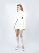 Multipass Cargo MiniSkirt (White)