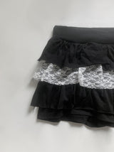 Koap lace frill skirt (2color)