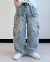 Tech Double Cargo Wide Pants