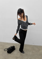 [MADE] Kriang V-neck Wrap Knit