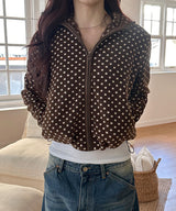 Warm fleece zip up(4color)