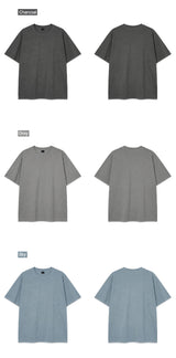 standard pigment-dyed short-sleeve t-shirt (3color)