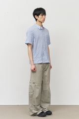 Pepo Pigment Zipper Pants