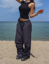 [U-BASIC] All-Day Parachute Nylon Pants