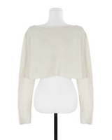 wave asymmetric flare knit cd + top set