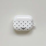 WHITE DOT Airpods Case