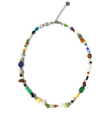mix gemstone necklace