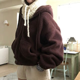 【BELLIDE MADE】パピー ツーウェイボアフリース ジップアップパーカー
