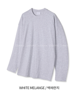  Logane USA Supima cotton overfit long sleeve tee