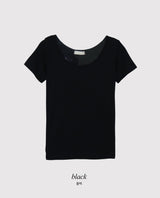 Basic Mood Slim U-neck T-shirt (6color)