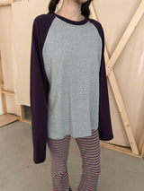coloration raglan T 