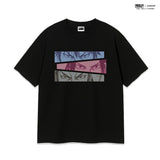 カットフレーム Tシャツ［ブラック］