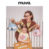 muva. Color‑Block Plaid Handbag, 2026 New Original‑Design Mini Cross‑body Purse for Women, New Arrival May 19