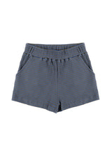 STRIPE JERSEY SHORTS (BLUE)