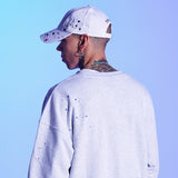 ペインティングボールキャップ / XXXY PAINTING BALL CAP-WHITE