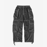 Over Cargo Pants - Washed Black