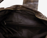 Verum Vintage Leather Wide Strap Buckle Crossbag