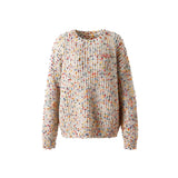WhyBerry 22AW "Rainbow Sugar Sweater" オリジナルフードシックセーターレイジーニット