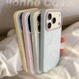 Y2K Color Block Polka Dot iPhone-Compatible Case