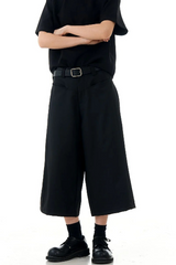 Solid Color Blade Cargo Pants