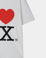[Unisex] セミクロップハートTシャツ(2color)