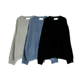 sky knit sweater
