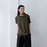 Structured Linear Knit Top