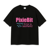ピクシービットオーバーフィットTシャツ (3color)