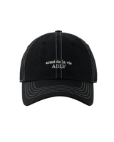26SS CONTRAST STITCH NYLON BALL CAP