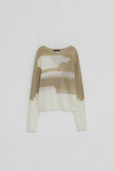 LOOSE COLOR MIX KNIT