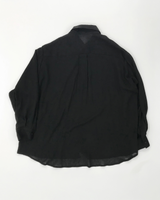 Veil silhouette sheer shirt (5color)
