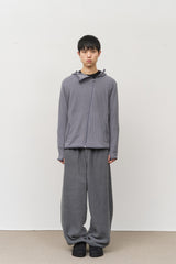 Grid Slash Zip Up