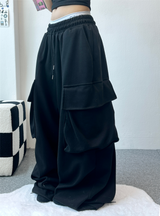OVER-WIDE CARGO PANTS