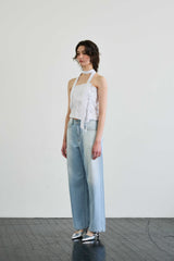 ELFIN SCARF TOP / WHITE