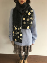 Daisy Wool Touch Muffler (2color)