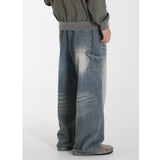 BRUSH CARPENTER BANDING DENIM PANT'S