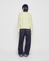 25FW WOMAN A SYMBOL KNIT LIGHT MINT