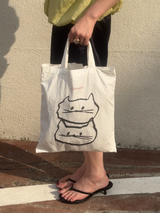ファブリックショッピングバッグ - 2タイプ
