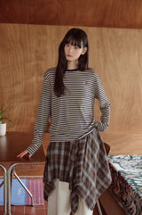 26SS★ パピーストライプ長袖Tシャツ