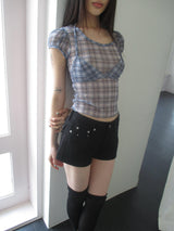 check t & bra set