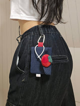[MADE] denim cherry tomato pouch