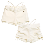 SWAN LAKE SHRRING STRING MICROSHORTS CREAM