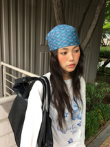 Kale check bandana (2color)