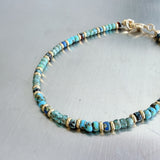 Turquoise Bead Bracelet