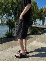 ASCLO Black Flip Slippers