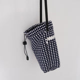 2Pockets Mini Bag Navy Dot