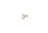 26SS★エッセンス 14K（Y）ラボダイヤモンド ペア ピアス 0.5CT